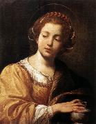 Simon Vouet St Catherine oil painting artist